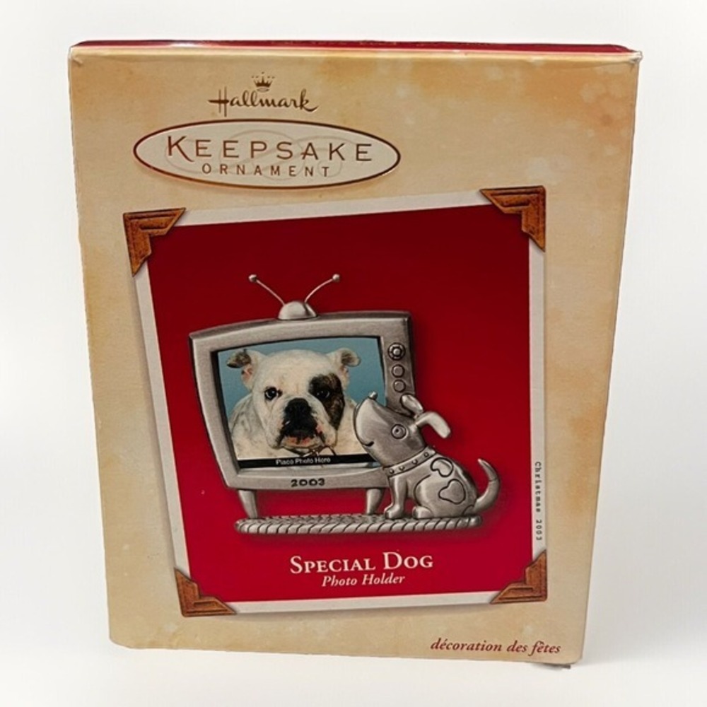 2003 Hallmark‎ Ornament - Special Dog - Photo Holder